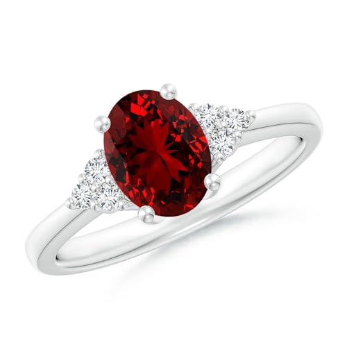 Amazon.com: ANGARA: Lab-Grown Ruby Rings